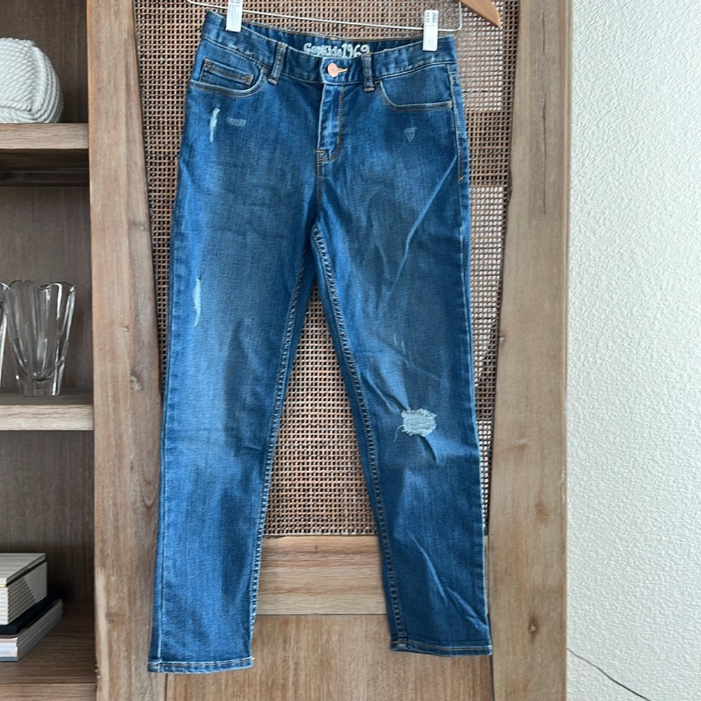 Gap kids 1969 Super Skinny Jeans Girls size 12 regular